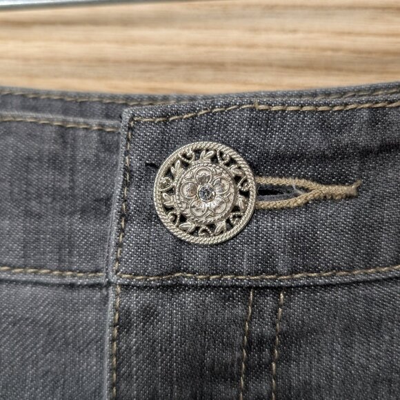 Talbots Petite Stretch Gray Denim Jeans Size 14 - Picture 6 of 11